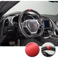 Steering Wheel Stripe Overlay Pre Cut Graphic Vinyl Decal Compatible with Chevy Corvette C4 C5 C6 C7