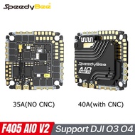 SpeedyBee F405 AIO V2 2IN1 FC/ESC | ICM-42688 Gyro, 3-6S Dual BEC | 35A/40A, DSHOT600/300 | Compatib