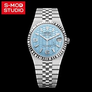 Seiko MOD Land Dweller Automatic 40 mm 35 mm NH35 Honeycomb Dial / / Custom Made