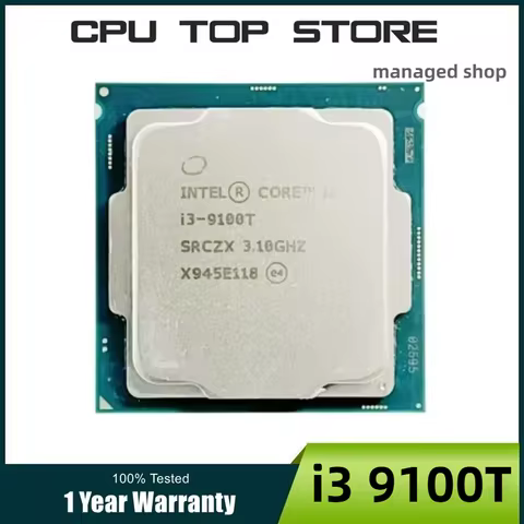 Intel Core I3 9100T 3.1GHz LGA 1151 CPU Processor 4-core 4-thread 6M 35W