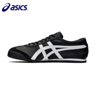 Onitsuka Tiger Shoes for Women Mexico 66 Leather Black Men Sports Sneakers Original Sale 2022 Unisex Running Jogging Shoe