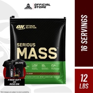 Optimum Nutrition Serious Mass 12lbs - ON Weight & Mass Gain, Muscle Building, Bulking & Sizing