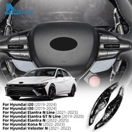 For Hyundai I20 I30 2019-2024 Elantra N Line 2021-2023 Car Steering Wheel Paddle Shifters Interior A
