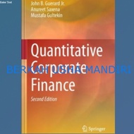 BOOK Quantitative Corporate Finance