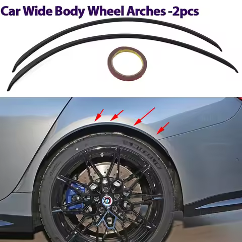 2pcs Fender Wide Body Kit Wheel Arches Protector Cover Mudguard for BMW F39 E93 F32 F33 F36 F40 F70