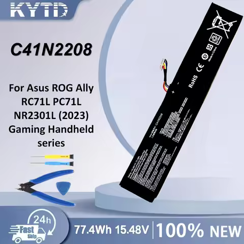 KYTD C41N2208 Battery For ASUS ROG ALLY Gaming Handheld series of RC71L/PC71L Expand high capacity 1