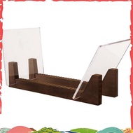 Vinyl Record Storage Holder Wooden LP Vinyl Album Desktop Rack