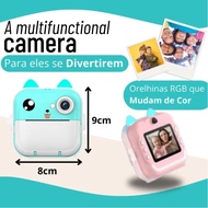 Children's Camera Mini Thermal Printer Photography Digital Camera Mini Thermal Printer 2.4-inch LCD 