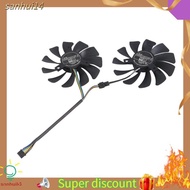 sanhuiNew 1 Pair Graphics Card Fan 85Mm Ha9010H12F-Z 4Pin Cooler Fan Replacement For  Gtx 1060 Oc 6G