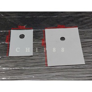 (20C) Insulation pads 2 classifications: TO-220 14x19mm and TO-3p 20x25mm New.