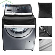 Washing Machine Cover Waterproof 210D Oxford Cloth Dryer Dustproof Cover Heavy-Duty Dryer Washer Cover SHOPTKC8967