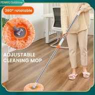 PENNYJ Cleaning Mop Easy Wringing Telescopic Rod Wet And Dry Dual Use Strong Bearing Capacity Good W