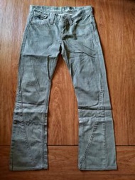 [99go] 全新 日本限定 愛德恩 EDWIN Rude zero 灰青色 3D 造型牛仔褲 M號 LEVIS