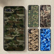 Silicone TPU Shell OPPO A18 A38 A58 A78 4G A98 F23 Reno 8T 5G 7z 8z 7Lite P672 Camouflage Black Phon