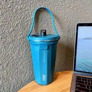 TYESO泰碩新款不銹鋼咖啡杯冰霸保溫車載吸管杯真空大容量水瓶子