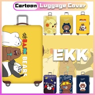 EKKALL Luggage Bag Travel Cover Protector 18-32 Inch Travel Thickened Elasticity Suitcase Cover
