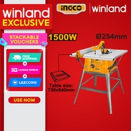 Ingco by Winland Table Saw 245MMØ-1500W TS150078 ING-PT
