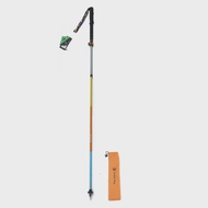 Jungle King 7075A อลูมิเนียม 5 ส่วนเดินป่า Trekking Pole แบบพกพาพับ Telescopic Walk สติกเกอร์สําหรับ