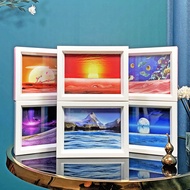 Creative Simple Hourglass Home Accessories Crafts Gifts 3d Dynamic Vision Art Glitter Painting Decor