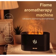 [MEGA WAREHOUSE CLEARANCE SALE] (1 FREE ESSENTIAL OIL) FLAME AIR HUMDIFIER AROMATHERAPY MACHINE