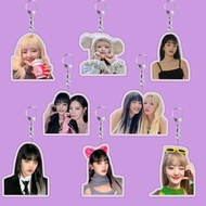 GIDLE Minnie around acrylic keychain school bag suitcase pendant jewelry