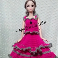 Baju rajut boneka bjd / barbie 60 cm / (1/3 )