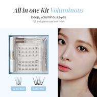 Ollio Falscara Lashes All-in-One Kit Voluminous Self Adhesive False Eyelashes Kit