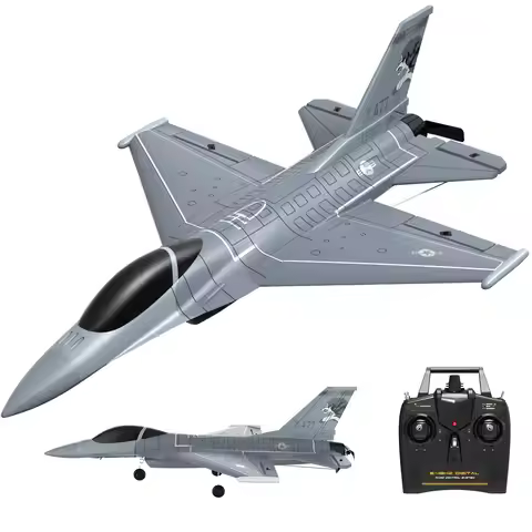 Volantexrc F16 Falco 2.4G 6-Axis 4CH RC Plane One-key Aerobatic Fixed Wing RTF Fighter with X-Pilot