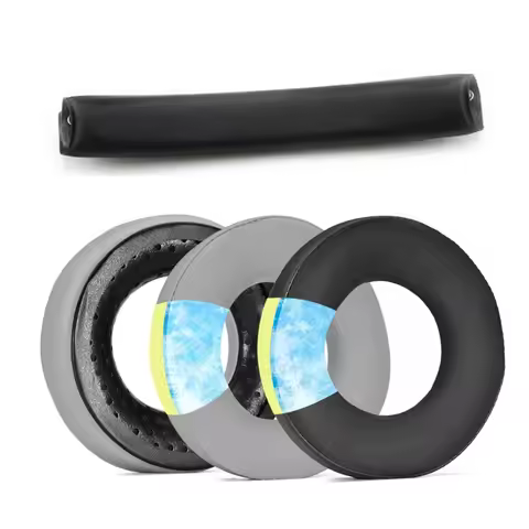 Replacement Cooling Gel Earpad Leather Head Beam for Beyerdynamic DT770 PRO DT880 PRO DT990 Pro Head