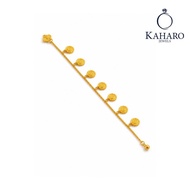 Kaharo Jewels 916 gold - bracelet coin
