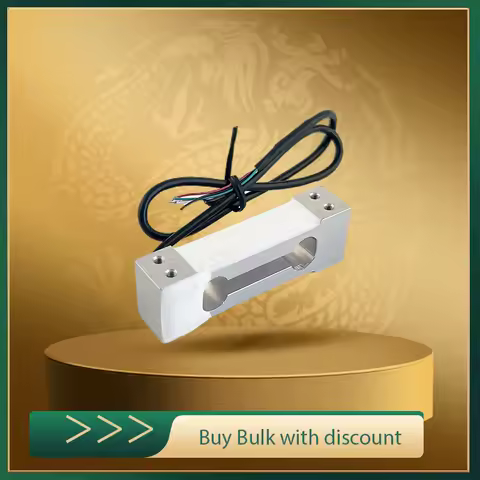 Aluminum Single Point Load Cell Scale Sensor 70mm PX7 0.5-25kg IP65 High Accuracy for Bench/Platform