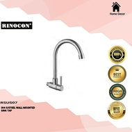 SUS304 STAINLESS STEEL KITCHEN WALL SINK TAP RINOCON