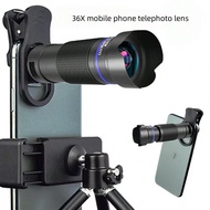 36X Monocular Zoom Lens Telephoto Lens 14.5cm/5.7-Inch Camping Hunting Sports Watch Game Suitable Fo