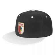 FC Augsburg logo Hip-Hop Baseball Cap Printed Cap Sun Hat Hat Board Hat Hip-Hop Hip-Hop Hat Flat Bri