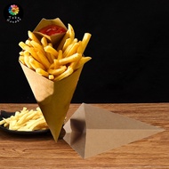 50pcs Box Kentang Goreng French Fries Dus Churros Ayam  Dus French Fries Kecil French Fries Packagin
