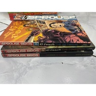 Spouse comic brooch - 47 ronin - English