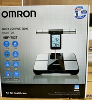 Omron เครื่องวัดองค์ประกอบร่างกาย /เครื่องชั่งน้ำหนักวัดไขมัน รุ่น HBF-702T(เชื่อมต่อผ่านแอพได้) รับประกันศูนย์