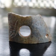 Jade 古玉 22.2克 文化期 高古玉 老玉 新石器時代 和闐玉 玉壁