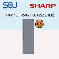 Kulkas Sharp 2 Pintu SJ-450GP-SD Plasmacluster 450GP / SJ 450GPSD