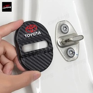 Carbon Fiber Car Door Shock-absorbing Shock Proof Pads Door Buffer Damper Shock Absorber Protector S