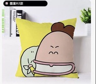 全新我們這一家 花師奶 可愛 毛絨 公仔 Cushion