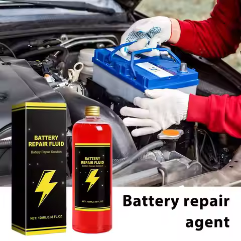 100ml Electric Vehicle Car Battery Repair Fluid - Battery Restore Liquid Cleanse Maintenance Solutio