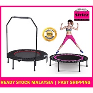 40, 48-inch Fitness Trampoline Workout  Exercise Jumping Trampoline for Adult Kids Alat Senaman Lomp