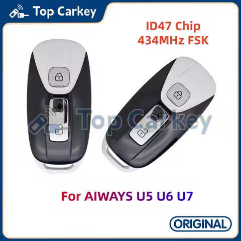 TopCarkey Original Smart Remote Key ID47 Chip 434MHz for AIWAYS U5 U6 U7