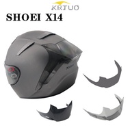 SHOEI X14 motorcycle air spoiler wing helmet front wing fixed wind wing for SHOEI X14