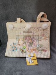 包順豐 限時出售 全新 現貨 正版 上迪 七寶 單肩包 側孭袋 達菲和朋友們的小小伙伴系列 大容量 有拉鏈 毛毛球吊飾 實用好物 Duffy ＆ friends 港迪 上海迪士尼樂園 disney h