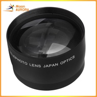 Moon Aurora 52mm 2X ống kính chụp xa Teleconverter cho AF-S DX 18-55mm DSLR