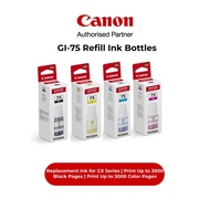 Botol Dakwat Isi Semula Canon GI-75 Untuk Canon GX1070/GX2070