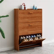 [48H Shipping] Ultra-Thin Tilting Shoe Cabinet Rack17cm cm Narrow Lobby Simple and Economical Home W