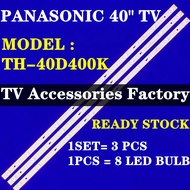 NEW 1 SET TH-40D400K PANASONIC 40 INCH LED TV BACKLIGHT 40” TH-40D400